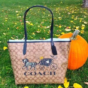 Coach Halloween tote  bags